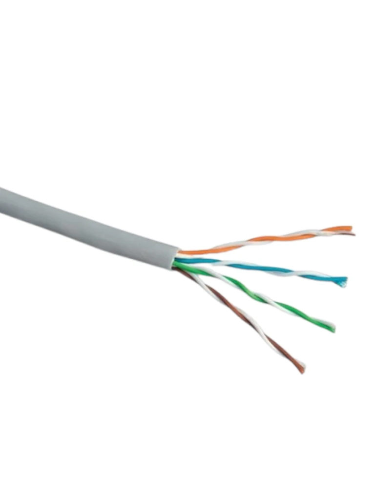PANDUIT NUC5C04IG-CE- Bobina de Cable UTP 305 m. de Cobre, NetKey, Gris Claro, Categoría 5e (24 AWG), PVC (CM), de 4 pares - PANDUIT - Cable - PND6120001