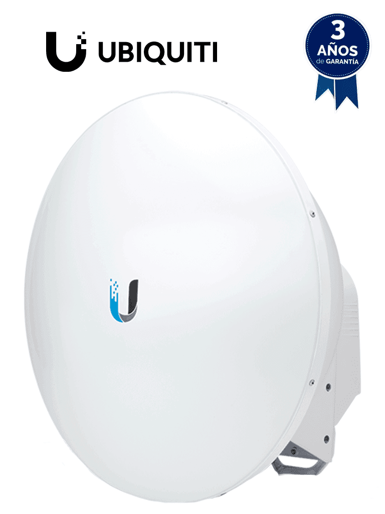 UBIQUITI AF-5G23-S45  - Antena direccional AirFiber X para radio conectorizado de 5.8 GHz con ganancia de 23 dBi, tecnología MIMO y compatible con AF5X y AF5XHD. - UISP - Direccionales - UBI008017