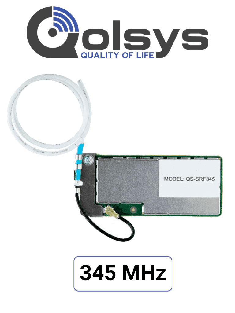 Qolsys IQCard 345 MHz -  Permite retomar instalaciones que utilizan sensores en 345MHz y actualizar el sistema con los nuevos paneles IQ panel de 4ta generación - QOLSYS - Módulos - QLS1200003