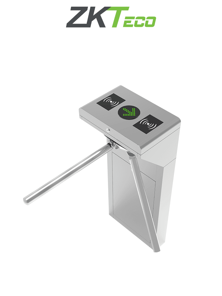 ZKTECO TS1000PLUS - Torniquete Bidireccional / Acero SUS304 / 110V / 25 a 30 x Min / Carril 50 cm / Exterior Protegido / 1 millón de Ciclos / No cuenta con Lectores y Panel / Compatible Rostro, Palma, Huella, Tarjeta, QR - ZKTECO - Torniquetes - ZKT0930025