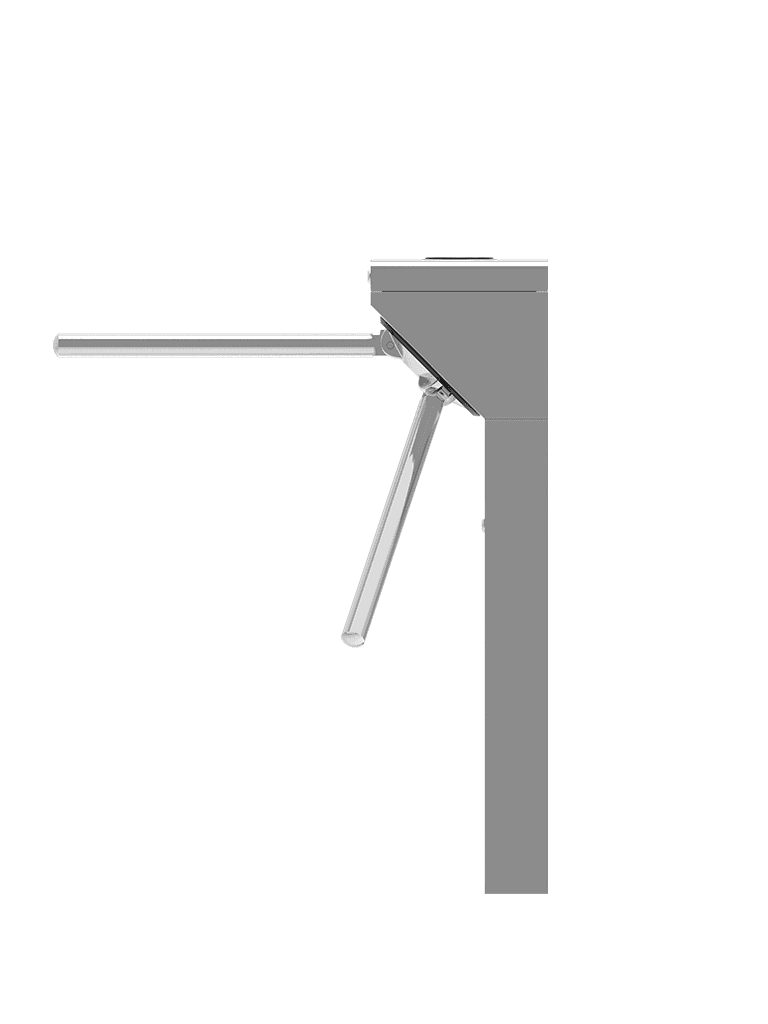 ZKTECO TS1000PLUS - Torniquete Bidireccional / Acero SUS304 / 110V / 25 a 30 x Min / Carril 50 cm / Exterior Protegido / 1 millón de Ciclos / No cuenta con Lectores y Panel / Compatible Rostro, Palma, Huella, Tarjeta, QR - vista 2