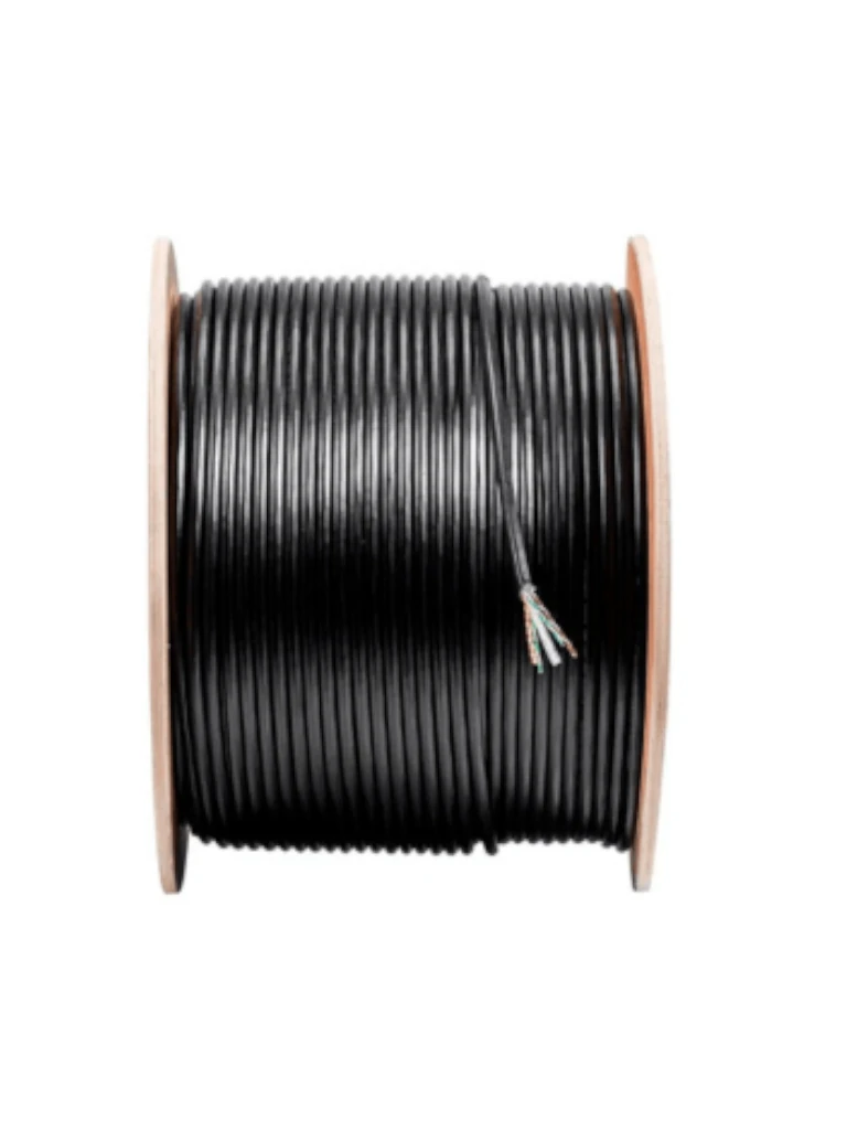 SAXXON OUTP6COP305NE - Bobina de cable UTP Cat6 100% cobre, 305 metros, exterior, con cubierta LDPE, 4 pares, cumple con ISO/IEC 11801 Ed2, EIA/TIA568B y UL. Ideal para redes y video. - vista 4