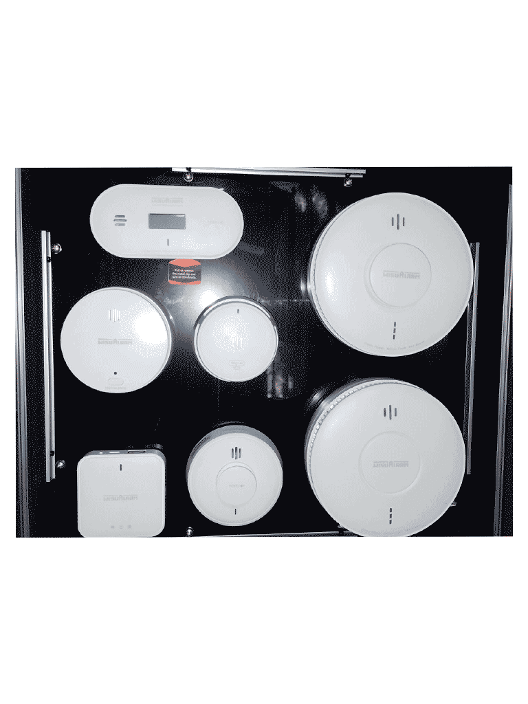 DAHUA WISUALARM DHI-HY-DBRF- Maletín DEMO de sistema de incendio residencial, Incluye DHI-HY-GW02A/DHI-HY-SA5MA/DHI-HY-HT5MA/DHI-HY-SA5MB/ DHI-HY-HT5MB/DHI-HY-MRF50-R8/DHI-HY-GW01A/ SA30A-R8/ SA40A-R8/ HT10A-R8/GC20D-R8/ GC30A-R8, - vista 4