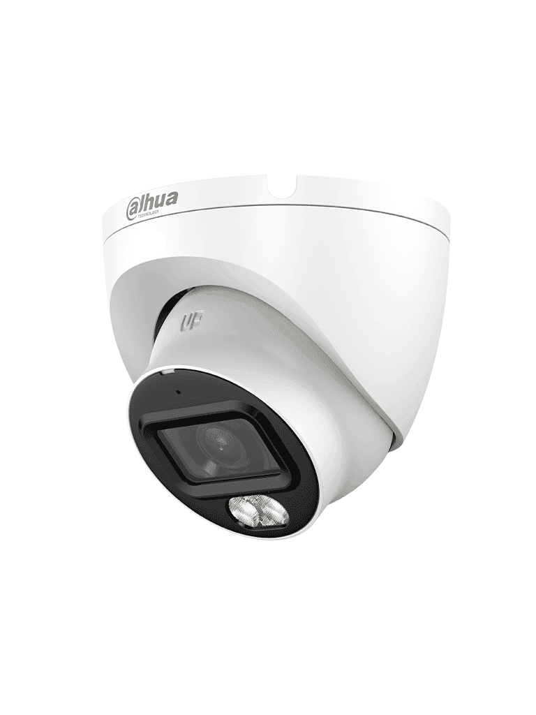 DAHUA DH-HAC-HDW1209TLQN-A-LED-0280B-S3 -Cámara Domo Full Color de 2 MP con lente de 2.8mm y ángulo de 103° Micrófono integrado, iluminación de 30 m, tecnología Starlight y DWDR. Resistente con IP67, visión clara en baja luz - vista 2