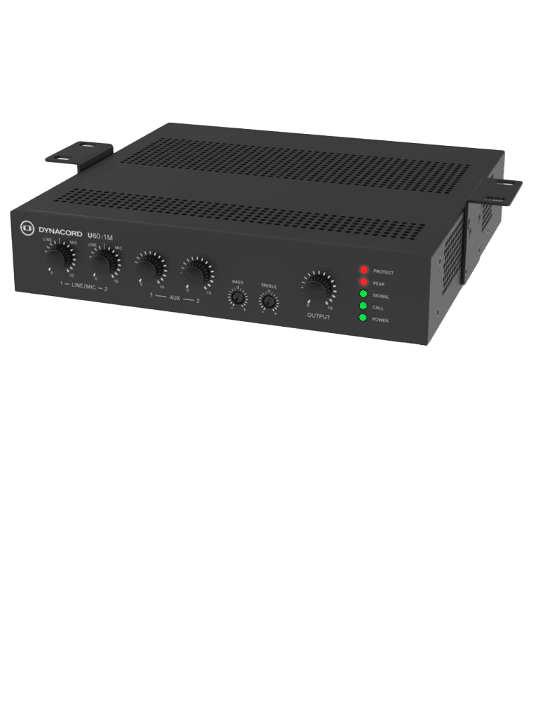 BOSCH M_U601MUS - Amplificador Mixer 60W / 1 Canal / DYNACORD - vista 3