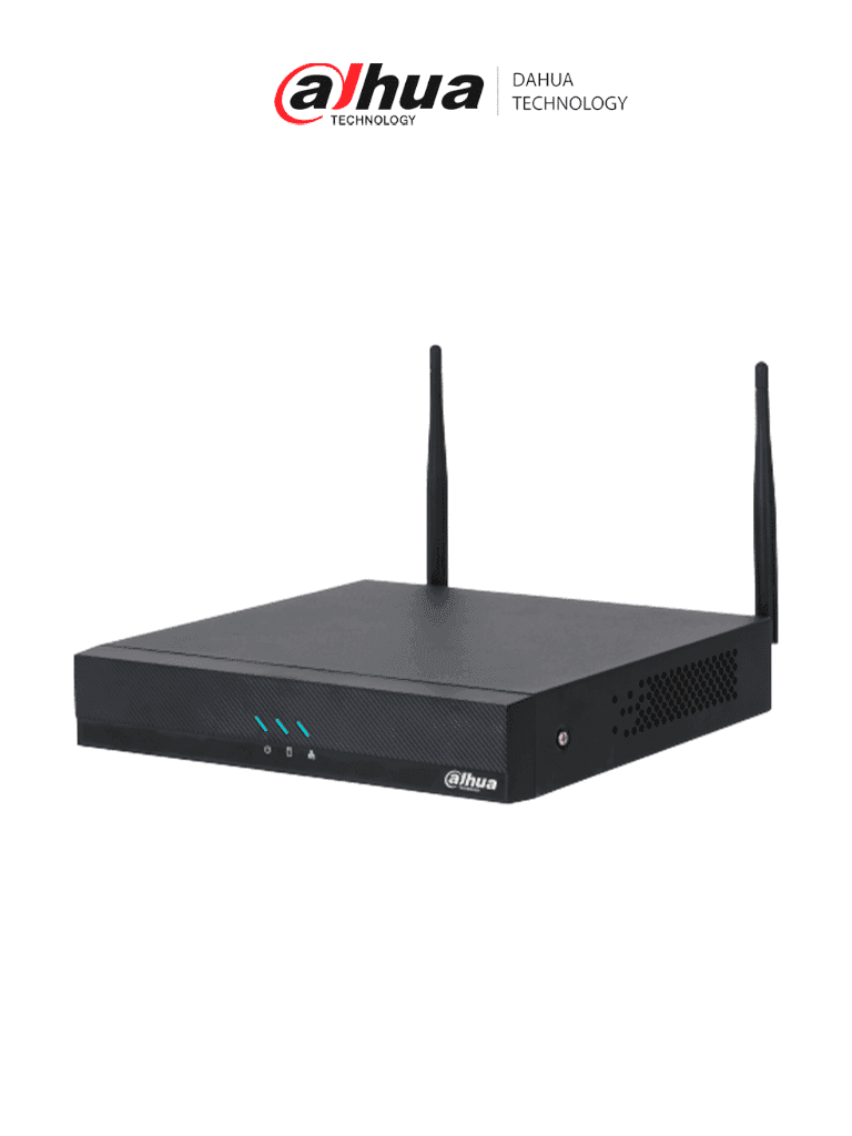 DAHUA DHI-NVR2104HC-W - NVR WiFi de 16 MP/ 4 Canales IP/ H.265/ Salidas HDMI &VGA/ 1 Bahía de Disco Duro/ 1 E&S de Audio/ Onvif/ Emparejamiento Automático con IPC WiFi de Dahua/ SMD Plus/ Protección perimetral - DAHUA - NVR's de 4 Canales - DHT0180007