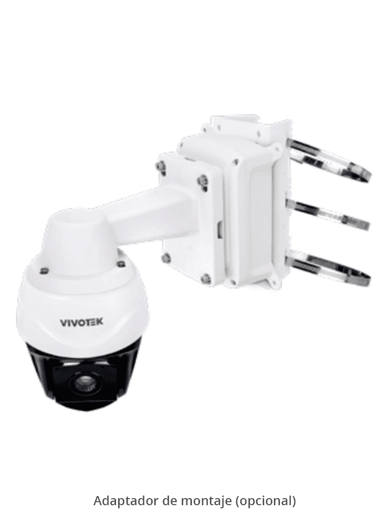 VIVOTEK SD9394-EHL - Cámara IP PTZ Exterior 8 MP, 32x Zoom Óptico, Smart IR 250mts, Protección Nema4X, IP66, IK10, WDR Pro, Smart Tracking, Ciberseguridad Trend Micro, Smart VCA, NDAA, ONVIF, Deep Search - vista 6