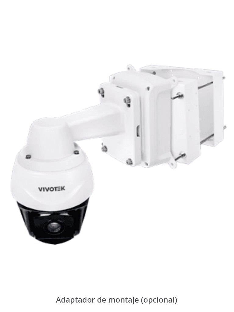 VIVOTEK SD9394-EHL - Cámara IP PTZ Exterior 8 MP, 32x Zoom Óptico, Smart IR 250mts, Protección Nema4X, IP66, IK10, WDR Pro, Smart Tracking, Ciberseguridad Trend Micro, Smart VCA, NDAA, ONVIF, Deep Search - vista 7