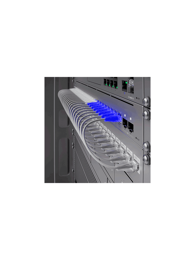 UBIQUITI USW-PRO-MAX-24-POE - UniFi switch de 24 puertos (8 puertos POE++ 2.5 GbE y 16 puertos GbE POE+), 2 puertos SFP+ 10G, 400W, pantalla táctil. - vista 3