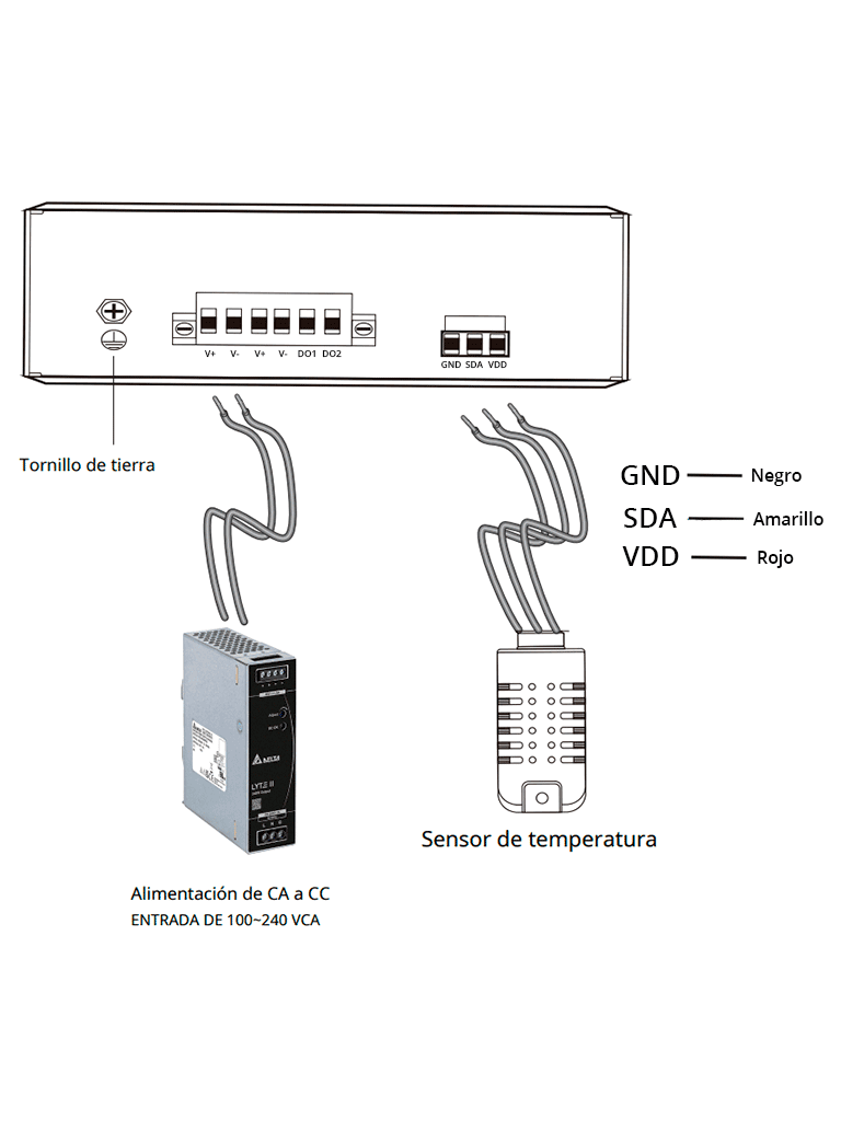 VIVOTEK AWIHB1040EXT - Switch PoE Industrial 8 puertos PoE, Administrable, 2 puertos PoE GbE 90W, 6 puertos GbE 30W, 2 puertos GbE SFP, 300W Totales, Modo PoE Extendido hasta 250 mts, 20Gbps, VLAN. Incluye gabinete para Exterior, IP66, Antivandalico IK10 - vista 5
