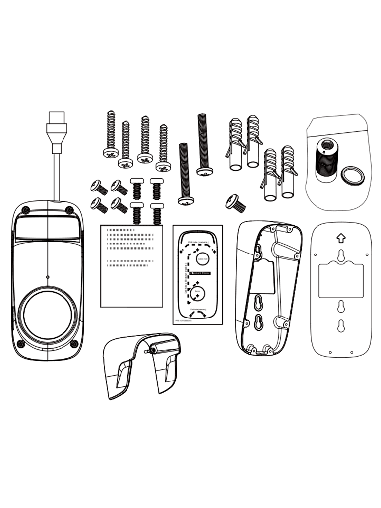 VIVOTEK CC9381-HV-v2 - Cámara IP panorámica exterior de 5 MP con visión 180º, Smart IR 15 Mts, IP66, IK10, WDR Pro, Micrófono integrado, Deep Search IA, Smart VCA,Trend Micro, Smart Stream III, NDAA, ONVIF - vista 3