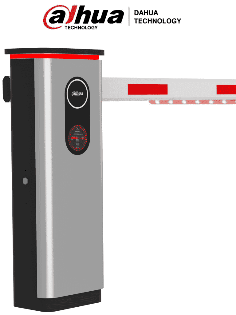 DAHUA DHI-IPMECD-2062KIT -Barrera Vehicular LED de 4 Mts/Doble Dirección/ Velocidad de 1.4 a 6 Seg/Control remoto hasta 50m / 6 millones de ciclos / Sin resorte / 1500 RPM / Motor CC sin escobillas /INCLUYE BRAZO IPMECD-0262-M40-LED/ - DAHUA - Barreras Vehiculares - DHT0960034