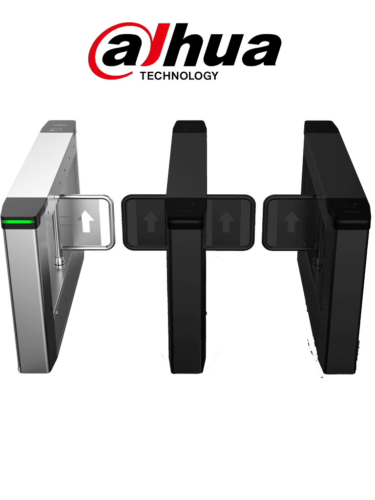 DAHUA DHI-ASGB611K-L -Swing Barrier Izquierda de Servomotor con capacidad de hasta 60 Personas por Minuto,apertura rápida ajustable(0.5s-1.6s),Carril de 600mm. Ideal para interiores o exteriores protegidos. Compatible con DHI-ASGB611K y DHI-ASGB621K-D - vista 3