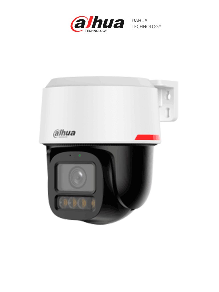 DAHUA DH-IPC-PT2849C1-S-PV-PRO- Cámara IP PT  de 8MP ofrece visión WizColor/ SMD3.0/ Lente 3.6 mm/ Protección perimetral/ audio bidireccional/detección de humanos/Protección Perimetral/ Auto Tracking Lite/ranura MicroSD/ IP66/ PoE/ - DAHUA - PTZ - DHT0060136