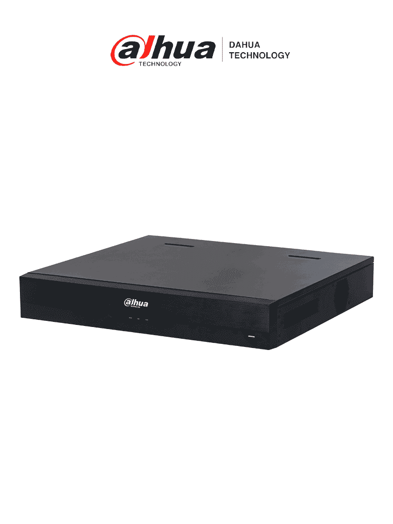 DAHUA DHI-NVR5432-EI - NVR de 32 canales IP 4K con tecnología Acupick, WizSense, y Smart H.265+. Rendimiento de 384 Mbps, 4 bahías para discos duros. IA avanzada. E incluye E/S de alarma y audio - DAHUA - NVR's de 32 Canales - DHT0210008