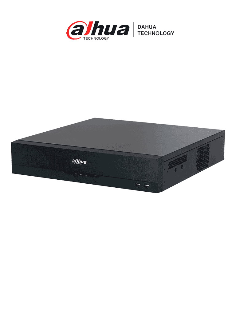 DAHUA DHI-NVR5864-16P-EI - NVR de 64 canales IP 4K con tecnología Acupick de 16 puertos PoE, RAID 0/1/5/6/10, 384 Mbps. IA avanzada: detección y reconocimiento de rostros, protección perimetral, SMD Plus en 8 canales. - DAHUA - NVR's Mayores a 32 Canales - DHT0220008