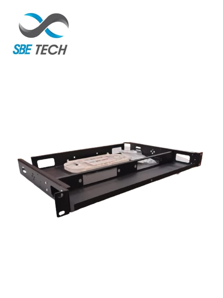 SBE TECH SBE-DFO12 - Distribuidor de Fibra Óptica recibe hasta 2 placas con 6 acopladores, 1UR. - SBE TECH - Accesorios - SBT1940001