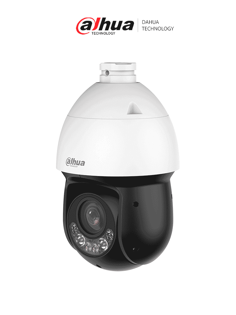 DAHUA DH-SD4D825MB-HNR - Cámara IP PTZ de 8 MP / WizSense/ 25x de Zoom óptico/ IR de 100 m/ Luz cálida 50m/H.265+/ WDR Real de 120 dB/ Protección perimetral/ Detección facial / SMD 4.0/ Ranura para MicroSD/ IP67/ E&S de Alarma y Audio/ - DAHUA - PTZ - DHT0060140