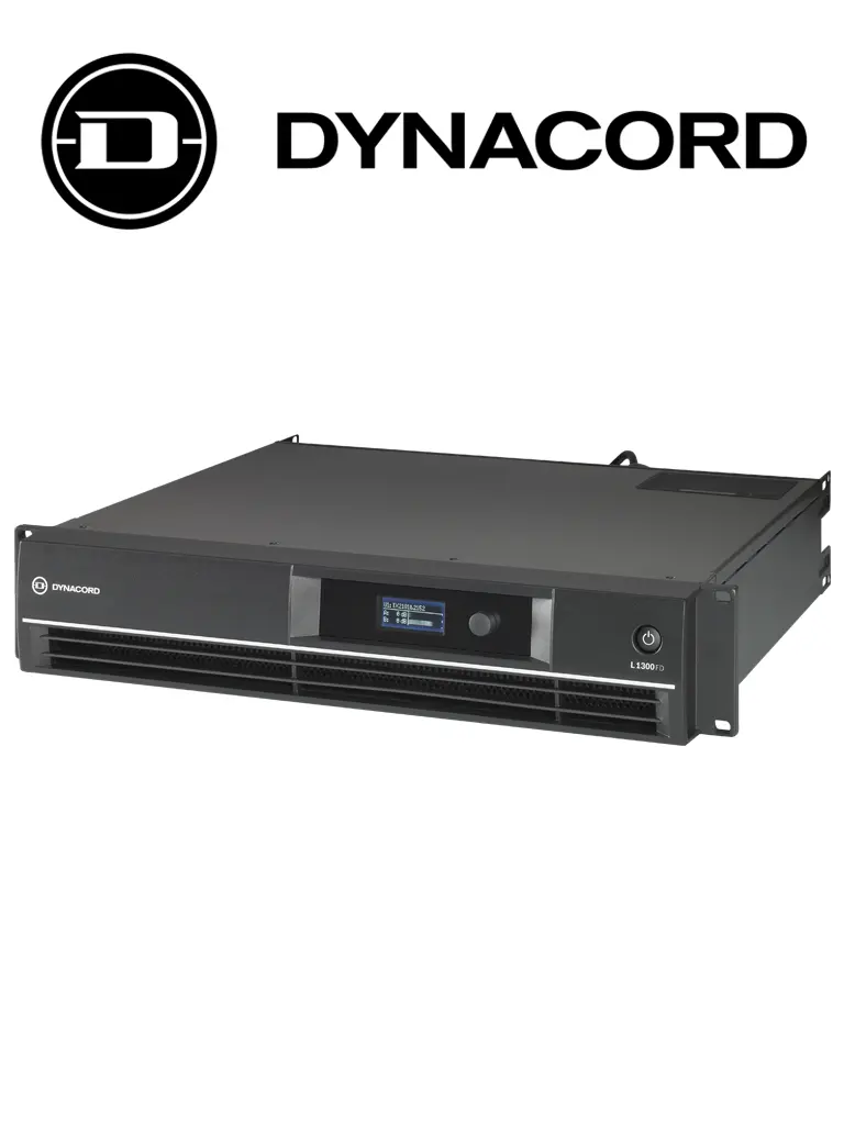 BOSCH M_L1300FDUS - Amplificador de Potencia con DSP 2x650W / Low-Z / DYNACORD - BOSCH - Amplificadores - RBM1370030