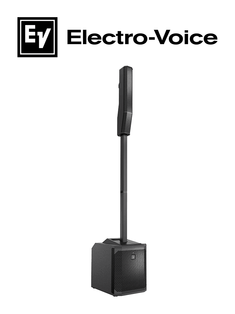 ElectroVoice M_EVOLVE30MUS - Sistema Amplificado de Columna EVOLVE 30M 8CH / Bluetooth / Columna 6x2.8" / Subwoofer 10" / Negro - BOSCH - Altavoces - RBM1380046