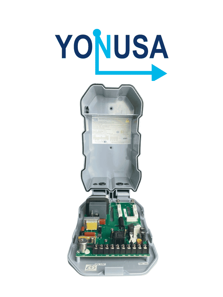 YONUSA HS - Energizador de nueva generación para solución de cerco eléctrico. Cubre 500 metros lineales o 100 metros en 5 lineas. Incluye control remoto (encendido/apagado) - vista 3