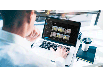 Monitorea en cualquier lugar, en cualquier momento y desde cualquier dispositivo