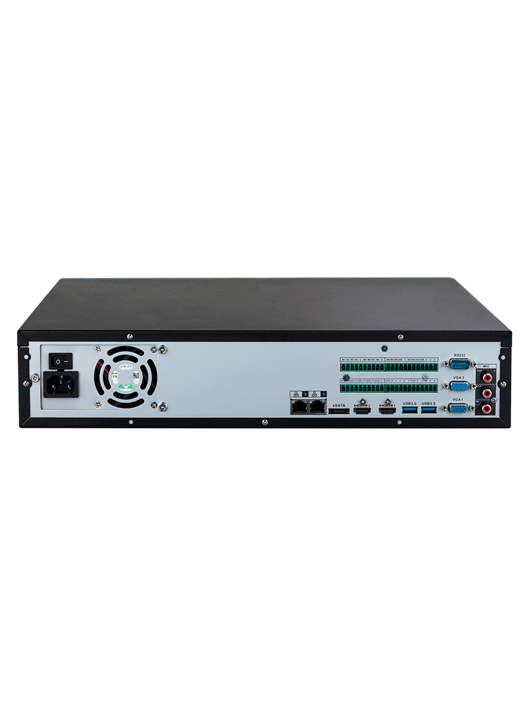 DAHUA DHI-NVR5816-EI2 NVR IP WizSense de 16 canales 8K/ 2U 8HDD/ AcuPick/ H.265+/ 448 Mbps/ Admite Raid 0/1/5/6/10/  Face Detection/ Face Recognition/ Protección Perimetral/ SMD plus/ 8K HDMI output/ Soporta IA por cámara/ - vista 2