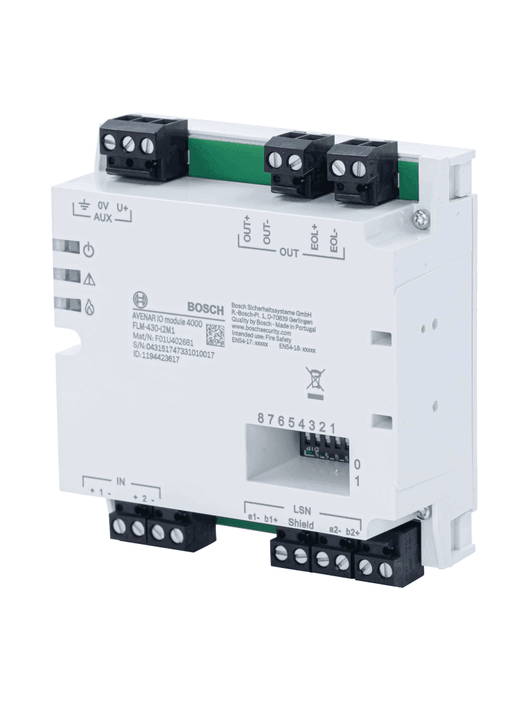 BOSCH F_FLM430I2M1 - Módulo de Interfaz 2 Entradas 1 Salida - BOSCH - Módulos - RBM1460017