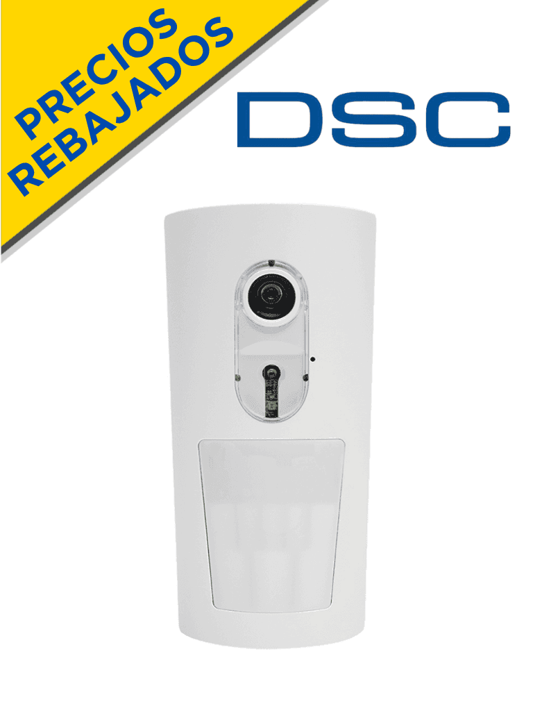 DSC PGP9934P - Detector de Movimiento con Cámara de fotogramas Inalámbrico Power G PLUS compatible con NEO, PRO, Qolsys e IoTega - DSC - Sensores de Alarma - DSC1180081