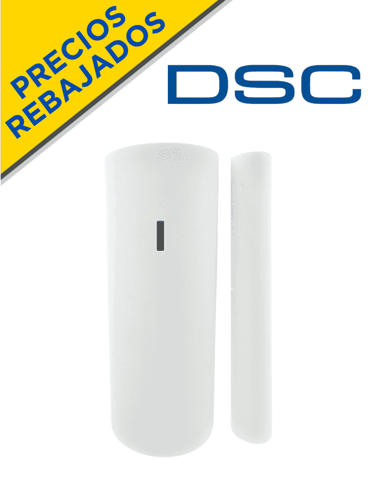 DSC PGP9945E - Contacto Magnético Inalámbrico de Puerta/Ventana Power G PLUS c/entrada Auxiliar Rango Extendido compatible con NEO, PRO Qolsys - DSC - Sensores de Alarma - DSC1180078