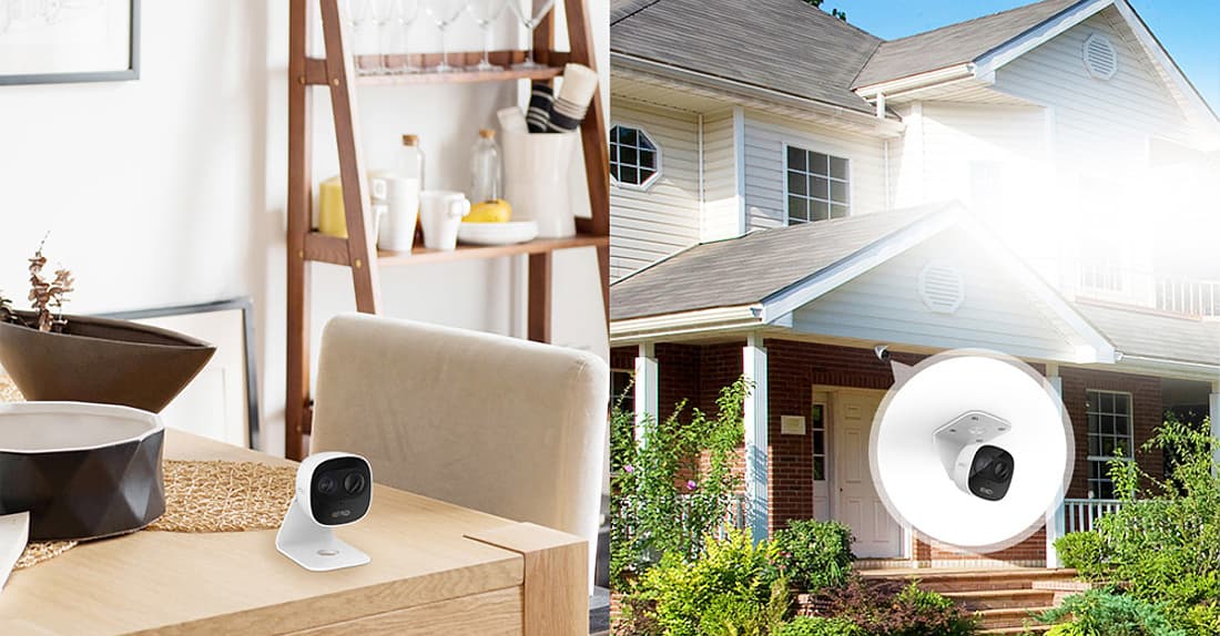 IMOU DESKTOPSTAND (FMB10-imou) Soporte de Escritorio o Techo para Camara LOOC/ Color blanco - vista 2