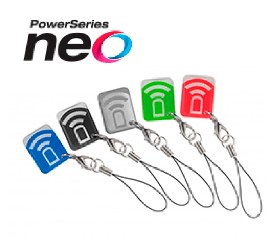 DSC MPT8PK - Mini Credencial de Proximidad Ocho colores diferentes - vista 3