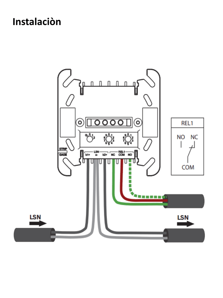 BOSCH F_FLM420RLV1D - Modulo de interconexion de rele de baja TENSIO - vista 2