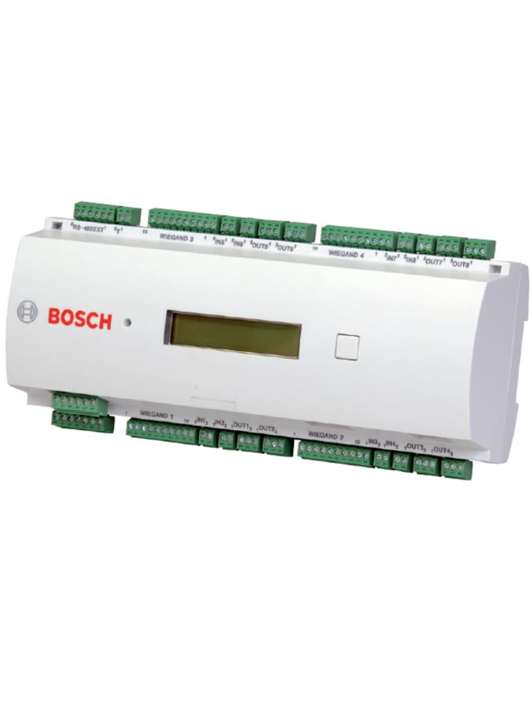 BOSCH A_APCAMC24WCF - AMC2 Modulo de control de acceso de 1 a 4 puertas / Interfaz  Wiegand / 8 Entradas / 8 Salidas - vista 2