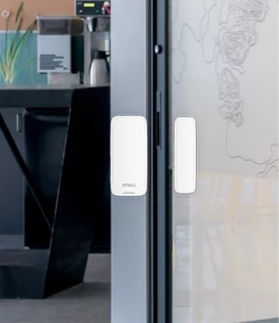 IMOU DOOR CONTACT (ARD311-SW-imou) - Contacto Magnetico Inalambrico, detecta la apertura de puertas y ventanas en un rango de 25-45 mm. Con un indicador LED y frecuencia de 433 MHz, mejora la seguridad del hogar. - vista 2