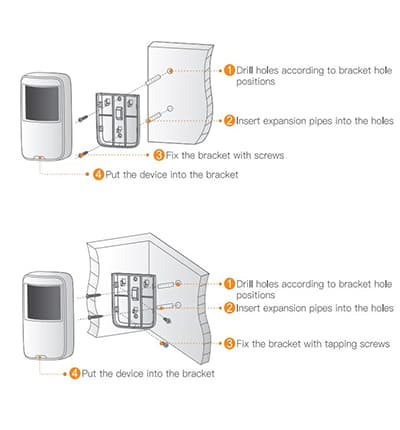 IMOU MOTION DETECTOR (ARD1231-SW-imou) - Sensor de Movimiento Inalambrico con frecuencia de 433 MHz, cobertura de 12 metros y sistema antimanipulación "Tamper" - vista 3