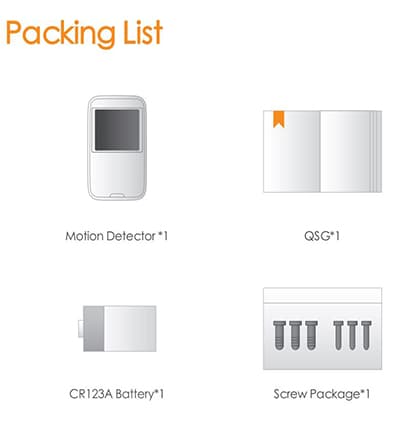 IMOU MOTION DETECTOR (ARD1231-SW-imou) - Sensor de Movimiento Inalambrico con frecuencia de 433 MHz, cobertura de 12 metros y sistema antimanipulación "Tamper" - vista 4