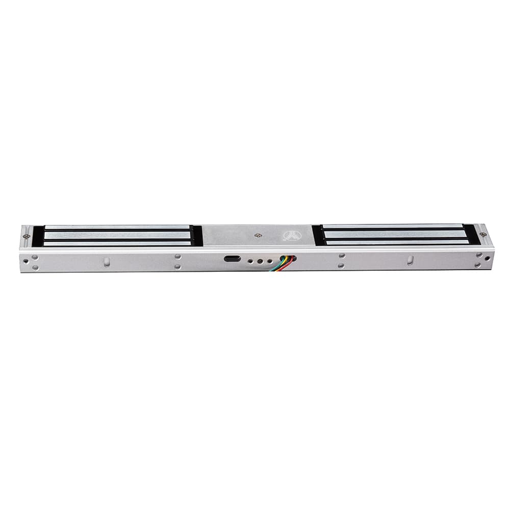 YLI YM180NDLED - Cerradura Magnética Doble con Indicador Led para Control de Acceso / Interior / Fuerza de Sujeción 180 Kg o 350 Lbs por lado / Compatible con Soporte MBK180NDZL y MBK180U - vista 3