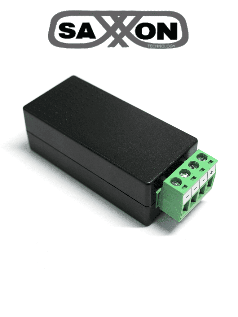 SAXXON PSU2412A2 - Fuente de poder / Convertidor de energia/ Corriente Alterna a Corriente Directa/ Voltaje de entrada 20V CA a 30V CA/ Voltaje de Salida 12V CD/ / 2 Ampere / Recomendable para alimentacion de camaras CCTV a larga distancia - vista 3