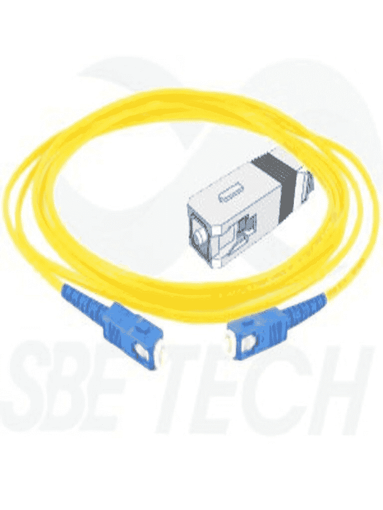 SBE TECH SBE-JUMSCSC3MSM Jumper SC-SC MONOMODO 9/125 / 1 hilo / 2 mm, 3 metros, UPC  / SIMPLEX - SBE TECH - Jumper / Latiguillo - SBT1910031