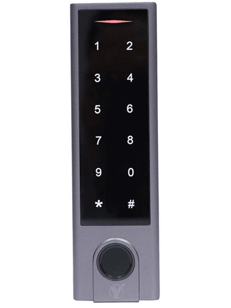 YLI YK1068A - Control de Acceso con Teclado Touch / Huella / Tarjetas ID 125 Khz / Exterior / Entrada Wiegand para Lector Esclavo - vista 4