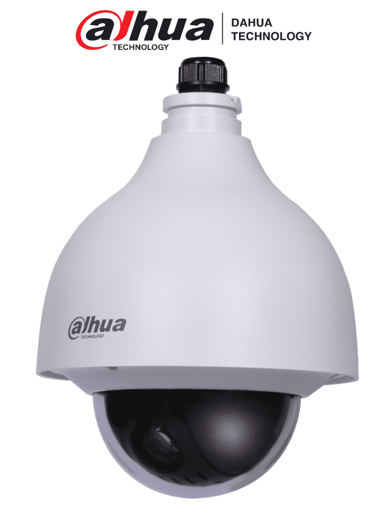 DAHUA SD40212THN - Camara IP PTZ Antivandalica de 2 MP; ofrece 12x de zoom óptico, compresión H.265+ y WDR real de 120 dB para imágenes claras. Con protección IP66 e IK10, videoanalíticos IVS, enfoque predictivo y soporte PoE Plus. - DAHUA - PTZ - DAI045034
