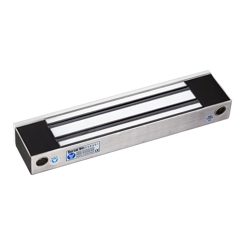 YLI YM350WSPAK - Paquete con chapa de 350 kg/800 Lb para uso en exteriores o interiores IP68 uso en puertas de metal, vidrio o madera incluye soporte de fijación ZL - vista 4