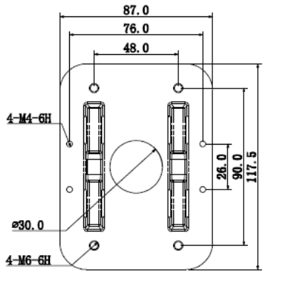 DAHUA DH-PFA152-E - Montaje para Poste/ Compatible con Montajes: PFA121, PFA130-E y PFA135, - vista 2
