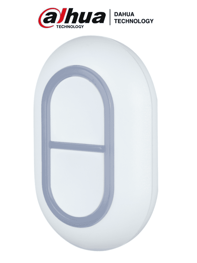 DAHUA DHI-ARD822-W2 - Botón de pánico (doble) inalámbrico, Led indicador de estado (verde), Alarma de batería baja, App DMSS, Frecuencia 433 MHz, Tecnología: AirShield, Compatible con HUB 1.0 y HUB 2.0 - DAHUA - Botones - DHT2480012