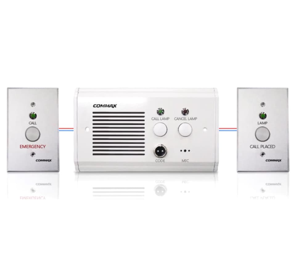 COMMAX ES400 - Botón de emergencia para sistema de llamado de enfermería / Compatible con JNS4CS / Instalación en sanitario y lavabo - vista 2