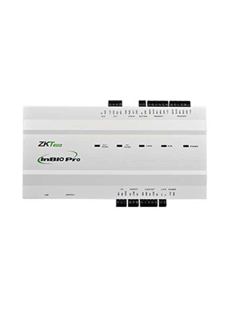ZKTECO INBIO160PRO - Panel para Control de Acceso de 1 puerta La serie InBio Pro ofrece verificación de huellas y control de acceso avanzado, gestionado por TCP/IP, ideal para CVSecurity - ZKTECO - Paneles de Control - ZKT065009