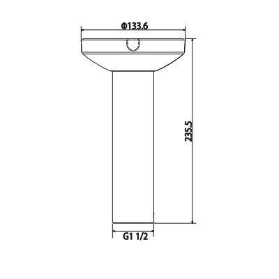 DAHUA PFB300C - Montaje de techo para camaras PTZ DAHUA SD65 / SD69 / SD6A Y SAXXON SD4925 / SD5925PRO / SD5940TM - vista 2