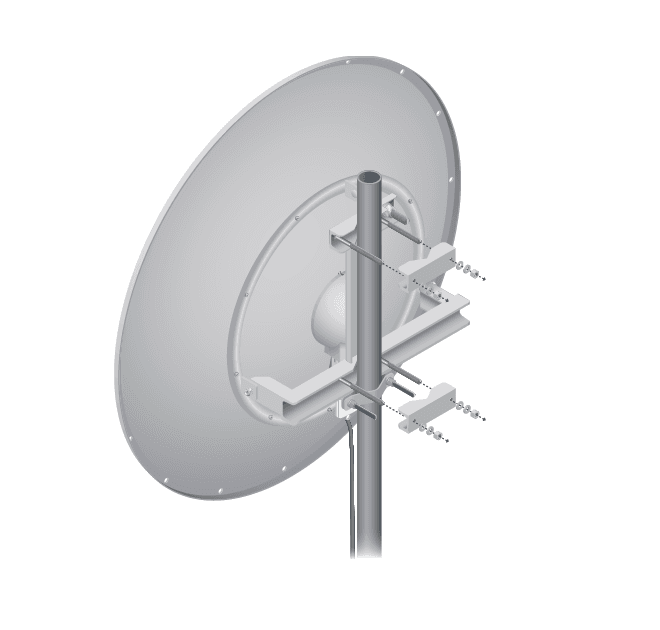 UBIQUITI ROCKETDISH RD-5G34 -Antena direccional conectorizada para radio, 5.8GHz, ganancia de 34 dBi, con tecnología MIMO. - vista 2