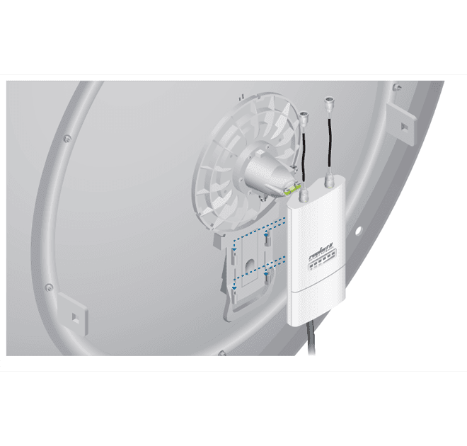 UBIQUITI ROCKETDISH RD-5G34 -Antena direccional conectorizada para radio, 5.8GHz, ganancia de 34 dBi, con tecnología MIMO. - vista 4